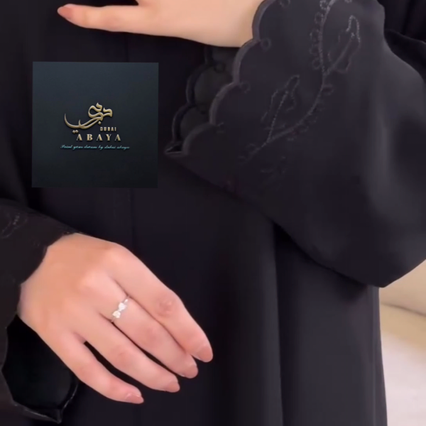 Black color Unique abaya set 🖤