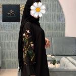 Embroidery abaya 🌼🌸🌿